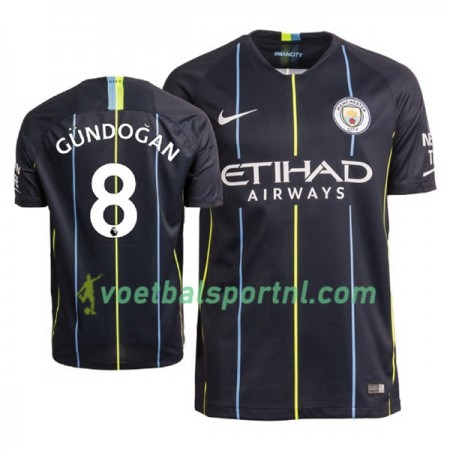 Manchester City Gundogan 8 Uit Shirt 2018-19